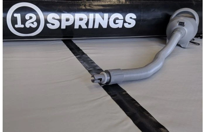 12SPRINGS Airtrack 500 W150 Comfort Zwart 4 12SPRINGS Airtrack 500 W150 Comfort Zwart - Afbeelding 2