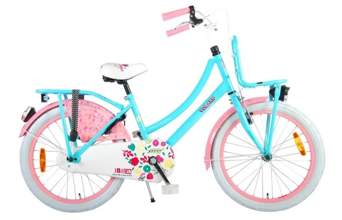 Volare Ibiza Meisjesfiets Turquoise Roze 20 Inch 4 Volare Ibiza Meisjesfiets Turquoise Roze 20 Inch - Afbeelding 2