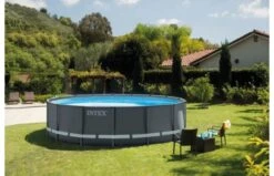 Intex Ultra XTR Frame Zwembad 610x122 Cm + Zandfilterpomp En Acc. -Buitenspeelgoed Winkel 8ff12a79da7e2c95c88271b5d54de7e136cf9466e7ca1a4524268a58bc965f3f