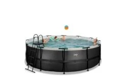 EXIT Zwembad ø450x122cm Met Zandfilterpomp -Buitenspeelgoed Winkel 91943c3c86331c68c73e4ac0745c92fdf63c731ddaf155a7ca363d9136be2e63