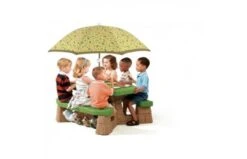 Step2 Picknicktafel Met Parasol (Natuurlijk) - 2 Varianten -Buitenspeelgoed Winkel 9462e46c8ee0bd3fcee9037358fadf841ab7c0667488f6e2803e3b220feba661
