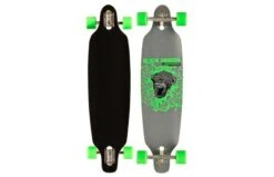 NIJDAM Black Dragon Longboard 36' Drop-through Jungle Fever Groen