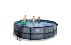EXIT Zwembad ø488x122cm Met Overkapping En Zandfilter- En Warmtepomp -Buitenspeelgoed Winkel 97af04a1694776dbd6a3aa773e3b400dccb5deac53a8324a72887c0b73fd89cb
