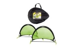 SportX Voetbaldoel Set 2 Goals Zwart/groen