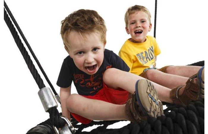 KBT Nestschommel 'oval Pro' - D: 1200 Mm - Zwart/zwart/zwart 6 KBT Nestschommel 'oval Pro' - D: 1200 Mm - Zwart/zwart/zwart - Afbeelding 4