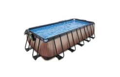 Exit Stone/Wood Zwembad 540x250x122cm Met Overkapping En Zandfilterpomp -Buitenspeelgoed Winkel a24ee1369121c45f5f982fcc4fd29483fa4d2ff7b76952580f1b279226f946de