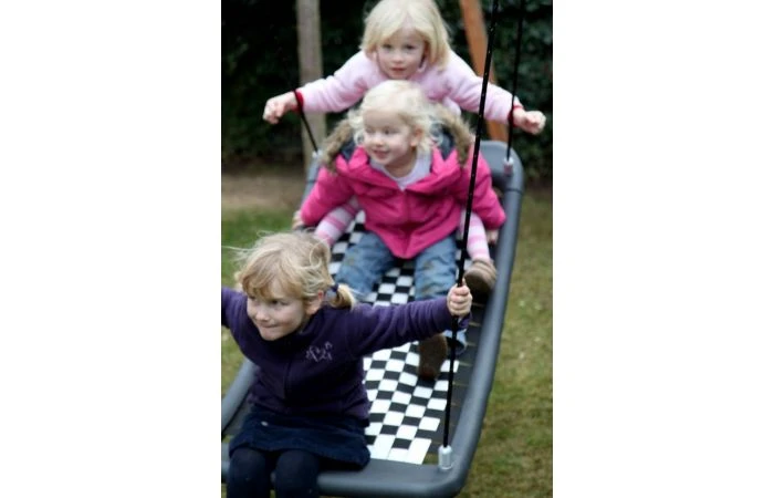 Multi Kids Schommel Challenger Large Wit / Zwart 3 Multi Kids Schommel Challenger Large Wit / Zwart