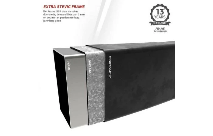 BERG Ultim Champion FlatGround 410x250 Grijs + Veiligheidsnet Deluxe Xl 7 BERG Ultim Champion FlatGround 410x250 Grijs + Veiligheidsnet Deluxe Xl - Afbeelding 5