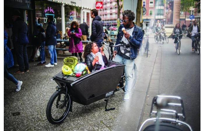 Urban Arrow Family Cargo Line Zwart 9 Urban Arrow Family Cargo Line Zwart - Afbeelding 7