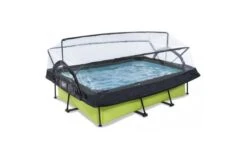 EXIT Zwembad 300x200x65cm Met Overkapping En Filterpomp -Buitenspeelgoed Winkel afe14500985f3a1122a9ae47c3489d6e8d01c2d324e7322fe0133febcb3e3091