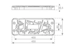 KBT Rubberen Schommelzitje - 'curve' - Galv. Kettingset - 2.5 M (eff: 2.0 M) - Zwart -Buitenspeelgoed Winkel afmetingen schommelzitje curve