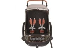 Bobike Fietskar Trailer 2-Kinderen Zwart/Grijs 2 In 1 7 Bobike Fietskar Trailer 2-Kinderen Zwart/Grijs 2 In 1 -Buitenspeelgoed Winkel ahwb001 3x2400