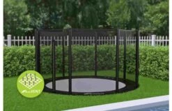 Akrobat Primus Flat To The Ground Trampoline Met Veiligheidsnet -Buitenspeelgoed Winkel akrobat primus optioneel veiligheidsnet 4 w 1 4 1