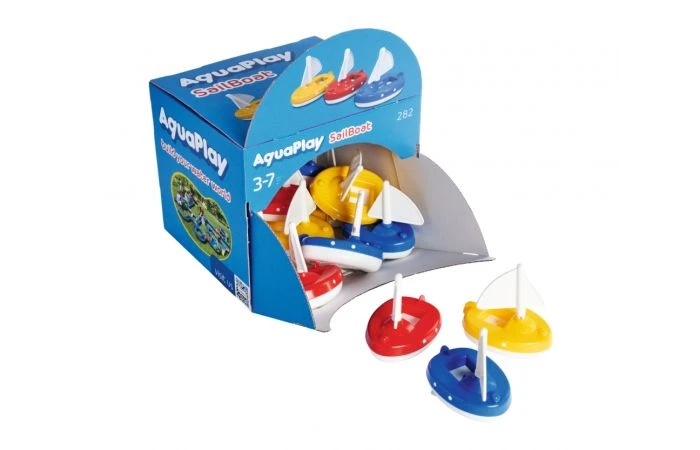 AquaPlay Zeilboot Assorti 3 AquaPlay Zeilboot Assorti