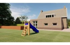 Outdoor Island Authentieke Glijbaan Pumba -Buitenspeelgoed Winkel authekntieke douglas glijbaan pumba 2