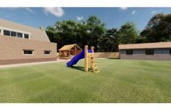 Outdoor Island Authentieke Glijbaan Pumba -Buitenspeelgoed Winkel authekntieke douglas glijbaan pumba 3