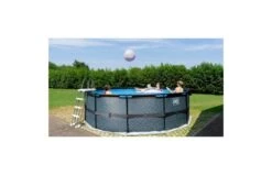 EXIT Zwembad ø450x122cm Met Zandfilterpomp -Buitenspeelgoed Winkel b442a23fbcd0ad4902c87a9c1a4dccc24657446d987c2880e3879f823444b1ad