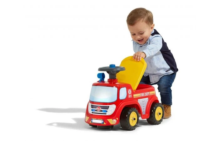 Falk Fireman Ride-on Loopwagen Brandweer 4 Falk Fireman Ride-on Loopwagen Brandweer - Afbeelding 2