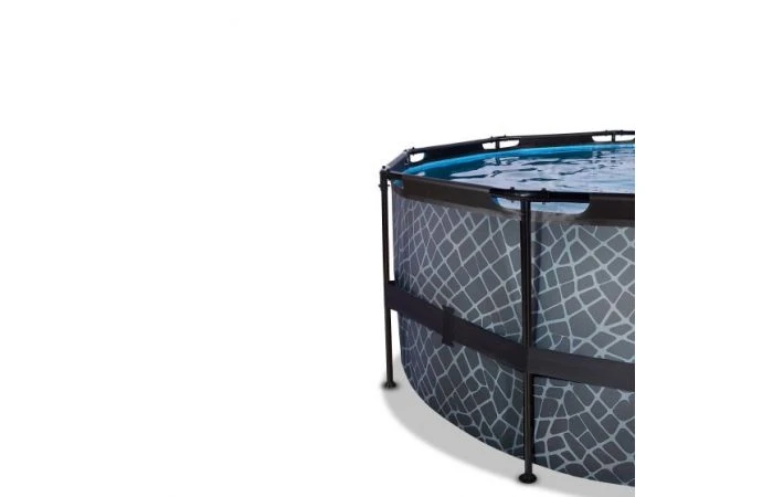 EXIT Zwembad ø488x122cm Met Filterpomp 8 EXIT Zwembad ø488x122cm Met Filterpomp - Afbeelding 6