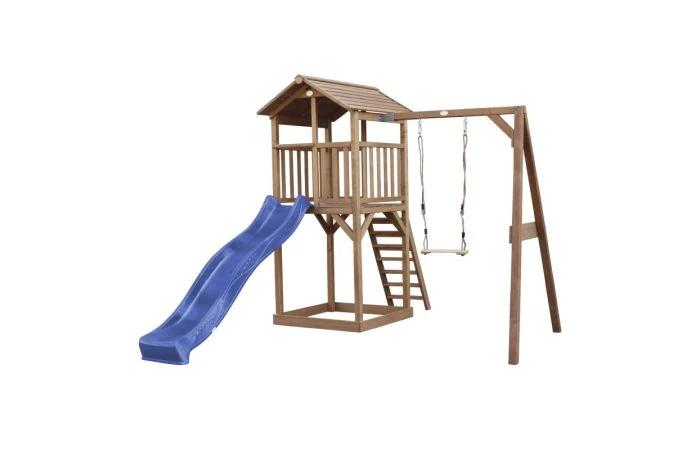 AXI Beach Tower Speeltoren Met Enkele Schommel Bruin 9 AXI Beach Tower Speeltoren Met Enkele Schommel Bruin - Afbeelding 7