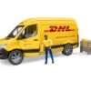 Bruder 2671 MB Sprinter DHL Met Chauffeur -Buitenspeelgoed Winkel bf2671
