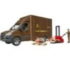 Bruder 2678 MB Sprinter UPS Met Chauffeur En Toebehoren -Buitenspeelgoed Winkel bf2678bruder