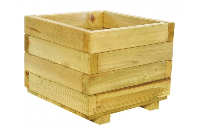 Woodvision Bloembak Vierkant 32 X 40 X 40 Cm Groen Geïmpregneerd 3 Woodvision Bloembak Vierkant 32 X 40 X 40 Cm Groen Geïmpregneerd