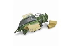 Bruder 2033 Krone 1290HDP VC Balenpers 8 Bruder 2033 Krone 1290HDP VC Balenpers -Buitenspeelgoed Winkel bruder balenpers met twee strobalen krone big pack 1290 hdp vc 1 16 3