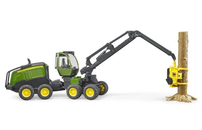 Bruder 2135 John Deere 127G Met Boomstam 7 Bruder 2135 John Deere 127G Met Boomstam - Afbeelding 5
