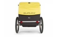 Fietskar Burley Bee Double -Buitenspeelgoed Winkel burley bee kinder fietskar 2 kinderen geel zwart 677147 3 l