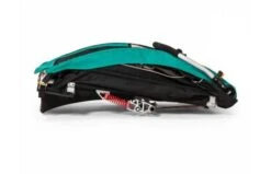 Fietskar Burley Encore X -Buitenspeelgoed Winkel burley encore x fietskar 2 kinderen zwart turquoise 617957 508591 l