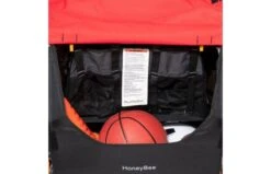 Fietskar Burley Honey Bee -Buitenspeelgoed Winkel burley honey bee kinder fietskar rood 567398 4 l