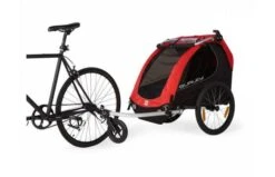 Fietskar Burley Honey Bee -Buitenspeelgoed Winkel burley honey bee kinder fietskar rood 567398 507348 l