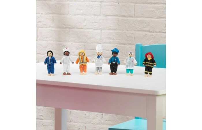 KidKraft Poppen Set- Beroepen 13 KidKraft Poppen Set- Beroepen - Afbeelding 11