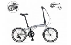 Subway F209 Vouwfiets Zilver
