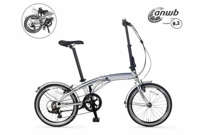 Subway F209 Vouwfiets Zilver 3 Subway F209 Vouwfiets Zilver