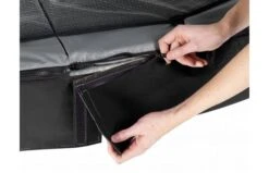 EXIT Elegant Trampoline Met Economy Veiligheidsnet 214x366 Zwart -Buitenspeelgoed Winkel c8ccda0122c6b468802d706384d0ed3d06304741f371d2fbe6bd27ead4c80571