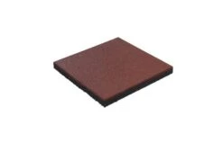 KBT Rubberen Tegel 'hicar' - Dikte 45 Mm - Rood