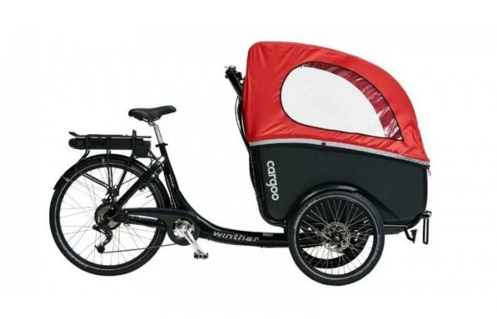Winther Bikes Cargoo Elektrische Bakfiets 4 Winther Bikes Cargoo Elektrische Bakfiets - Afbeelding 2