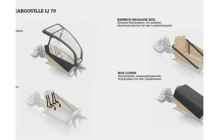 Bergamont E-Cargoville LJ 70 Elektrische Bakfiets 6 Bergamont E-Cargoville LJ 70 Elektrische Bakfiets - Afbeelding 4