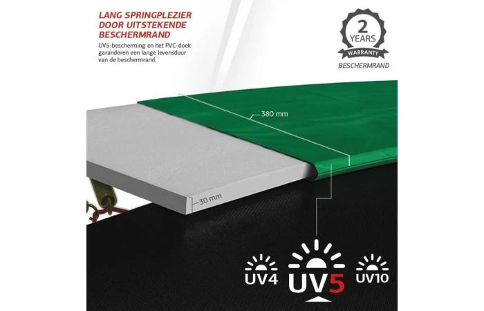 BERG Champion InGround Trampoline Sports 330 Zwart 7 BERG Champion InGround Trampoline Sports 330 Zwart - Afbeelding 5
