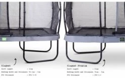 EXIT Elegant Trampoline Met Economy Veiligheidsnet 244x427 Grijs -Buitenspeelgoed Winkel d72c1b7c60805b79c02fb77e6830d5ad0205c5ef0a143ff49ff5c6d87d31b201