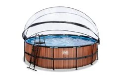 EXIT Zwembad ø488x122cm Met Overkapping En Zandfilter- En Warmtepomp -Buitenspeelgoed Winkel d8fd343749c413df274a55e1de46fb127afe0657fde4cc0a033dda772cbd45b9