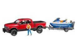 Bruder 2503 RAM 25 Power Wagon, Trailer, Jetski En Bestuurder