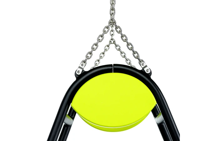 KBT Familieschommel Chaxi - Frame Met Rubber Babyschommel En Curve Schommelzitjes 6 KBT Familieschommel Chaxi - Frame Met Rubber Babyschommel En Curve Schommelzitjes - Afbeelding 4