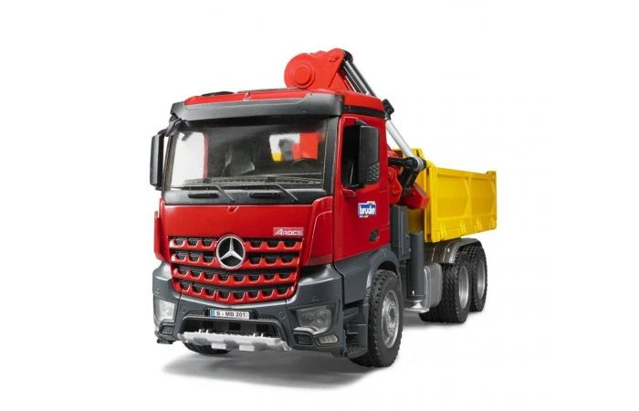 Bruder 3651 MB Vrachtwagen Arocs Met Palletkraan 6 Bruder 3651 MB Vrachtwagen Arocs Met Palletkraan - Afbeelding 4
