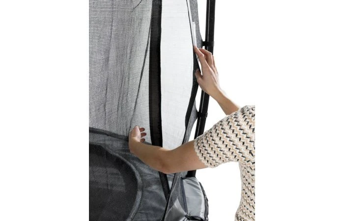 EXIT Elegant Premium Trampoline Met Deluxe Veiligheidsnet 214x366 Rood 6 EXIT Elegant Premium Trampoline Met Deluxe Veiligheidsnet 214x366 Rood - Afbeelding 4