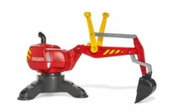 Rolly Toys RollyDigger Graafmachine Rood -Buitenspeelgoed Winkel digger graafmachine rood rt42203 1