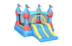 Happy Hop Springkussen Met Dubbele Glijbaan