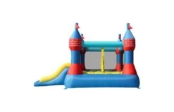 Happy Hop Springkussen Met Dubbele Glijbaan -Buitenspeelgoed Winkel double6